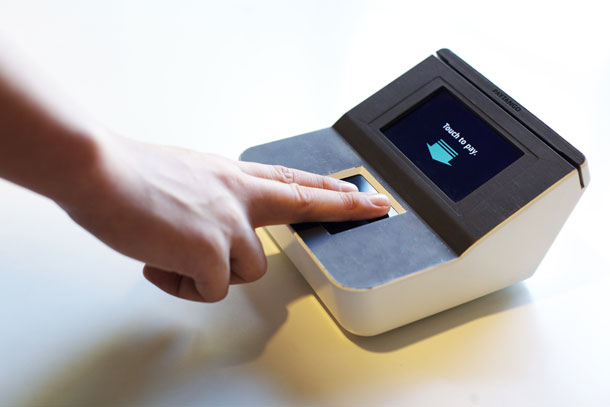 Company tangos with biometric payments